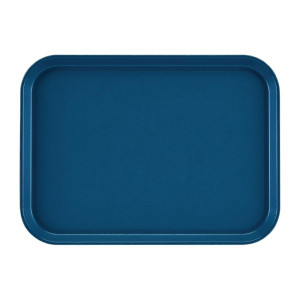 Bandejarectangularantideslizante de fibra de vidrio EpicTread azul 350mm - Cambro - Fourniresto