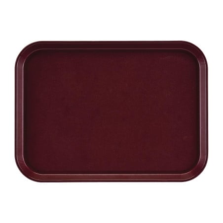 Bandeja rectangular antideslizante de fibra de vidrio EpicTread Bordeaux 350mm - Cambro - Fourniresto