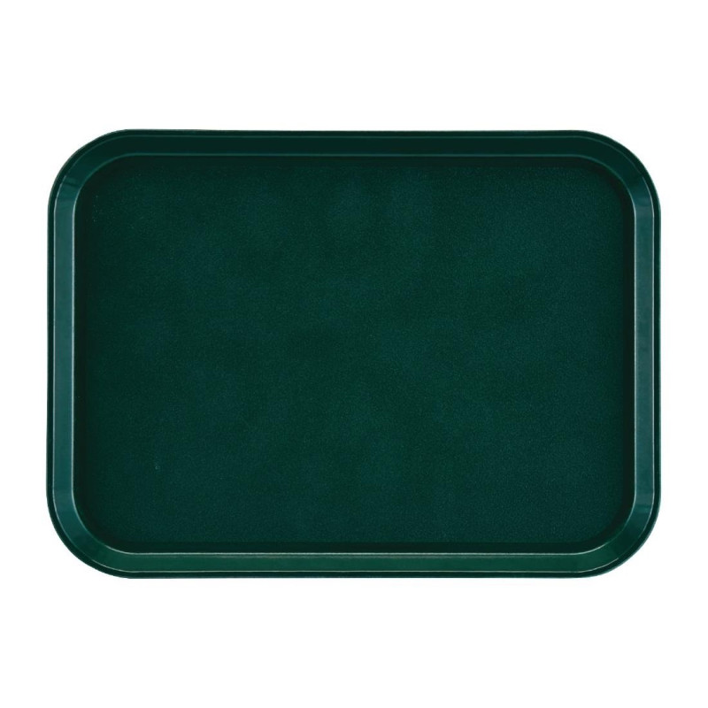 Bandejarectangularantideslizante de fibra de vidrio EpicTread verde 415mm - Cambro - Fourniresto