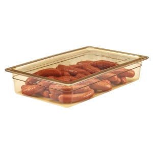 Tapa plana de alta temperatura - GN 1/1 - Cambro - Fourniresto