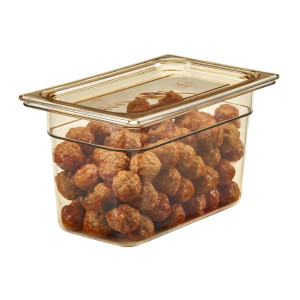 Tapa plana de alta temperatura - GN 1/4 - Cambro - Fourniresto