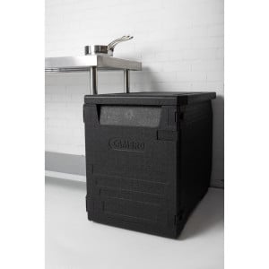 Contenedor EPP de carga frontal con 6 correderas - 126L - Cambro