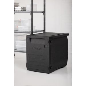 Contenedor EPP de carga frontal con 9 deslizadores - 126L - Cambro