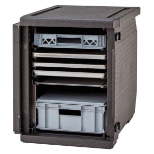 Contenedor EPP de carga frontal con correderas ajustables - 155 L - Cambro