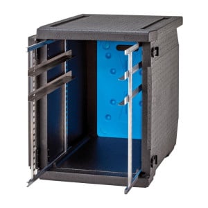 Contenedor EPP de carga frontal con correderas ajustables - 155 L - Cambro