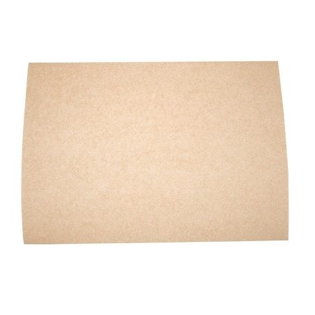 Papel pergamino no blanqueado compostable - L 380 x A 275 mm - Paquete de 500 - Vegware