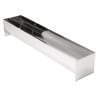 Molde para terrina de acero inoxidable en forma de U - P 500mm - Vogue