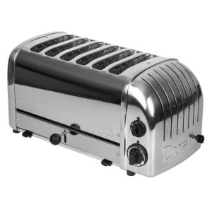 6-Slice Stainless Steel Toaster - Dualit