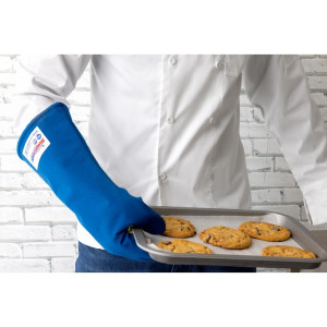 Large Heat-Resistant Oven Mitt - 450mm - FourniResto - Fourniresto