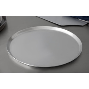 Deep Aluminum Pizza Pan - Ø305mm - FourniResto - Fourniresto