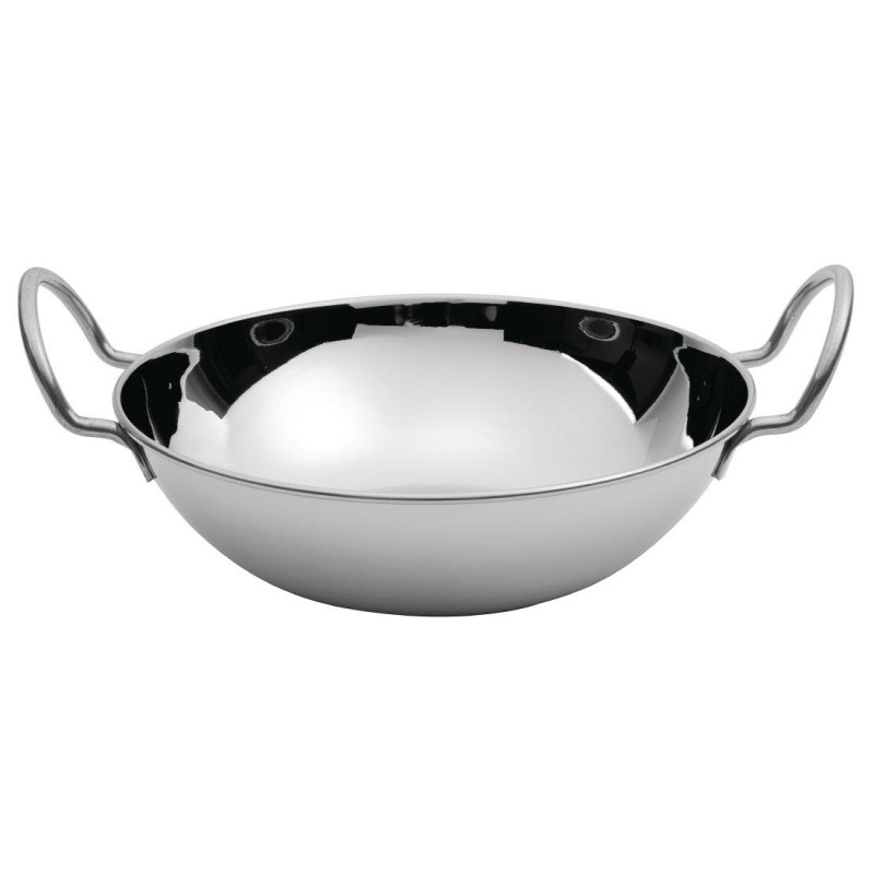 Plato Balti de acero inoxidable - Ø160mm - Olympia - Fourniresto