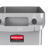 Recolector Slim Jim de plástico - 60L - Rubbermaid