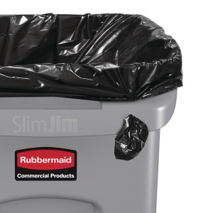 Contenedor Gris Slim Jim - 87L - Rubbermaid