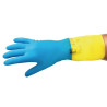 Guantes Impermeables de Protección Química Ligera Azules y Amarillos Mapa 405 - Talla M - Mapa