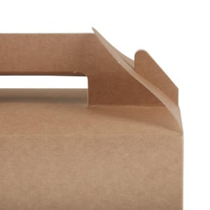 Small Recyclable Kraft Takeaway Boxes - Pack of 125 - Colpac