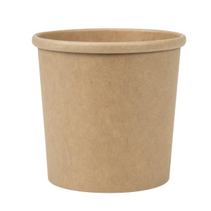 Bols Para Sopa Kraft Microondas Reciclables 350ml - Lote de 500 - Colpac