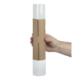 Sachets Baguette Kraft Reciclables Clasp Clip - Lote de 500 - Colpac
