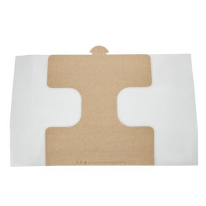 Sachets Baguette Kraft Reciclables Clasp Clip - Lote de 500 - Colpac