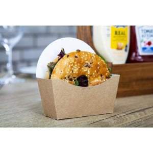 Etuis À Bagel Kraft Compostables - Lot de 1000 - Colpac