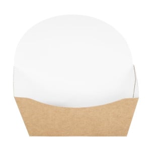 Funda de bagel de papel kraft compostable - Paquete de 1000 - Colpac