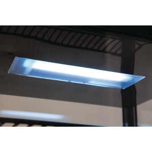 Vitrina Refrigerada Positiva Negra Serie C - 68 L - Polar