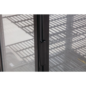 Vitrina Refrigerada Positiva Negra Serie C - 68 L - Polar