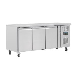 Mesa Refrigerada Positiva 3 Puertas Serie U - 417L - Polar - Fourniresto