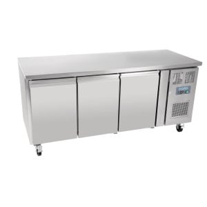 Mesa Refrigerada Positiva 3 Puertas Serie U - 417L - Polar - Fourniresto