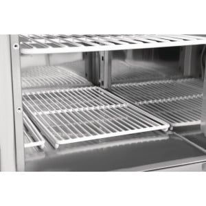 Mostrador de preparación refrigerado para pizzas Serie G - 288L - Polar - Fourniresto