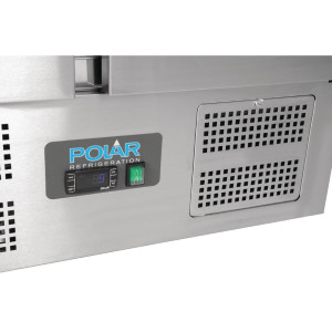 Mostrador de preparación refrigerado para pizzas Serie G - 288L - Polar - Fourniresto