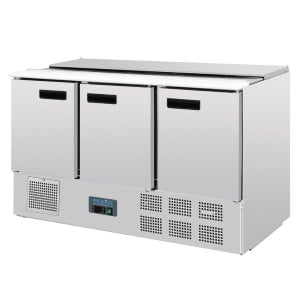 Mostrador de ensaladas refrigerado Serie G - 368L - Polar - Fourniresto