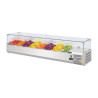 Vitrina de ingredientes refrigerada - 8 x GN 1/4 - Polar - Fourniresto