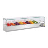 Vitrina de ingredientes refrigerada - 8 x GN 1/4 - Polar - Fourniresto