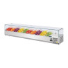 Refrigerated Ingredient Display Case G Series - 10 X GN 1/4 - Polar - Fourniresto