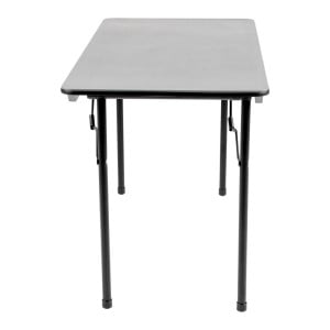 Mesa rectangular plegable gris de ABS - 1220 mm - Bolero - Fourniresto