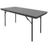 Mesa rectangular plegable gris en ABS - 1520 mm - Bolero - Fourniresto