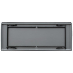 Mesa rectangular plegable gris de ABS - 1830 mm - Bolero - Fourniresto