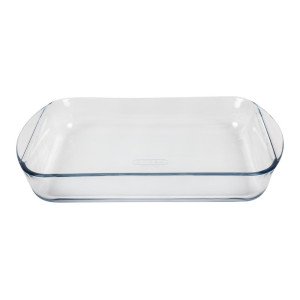 Fuente rectangular de vidrio para horno - L 350 x P 230mm - Pyrex