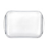 Fuente rectangular de vidrio para horno - L 350 x P 230mm - Pyrex