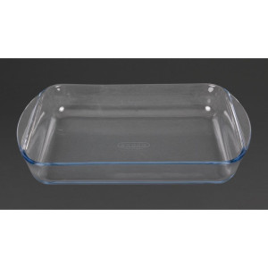 Fuente rectangular de vidrio para horno - L 350 x P 230mm - Pyrex