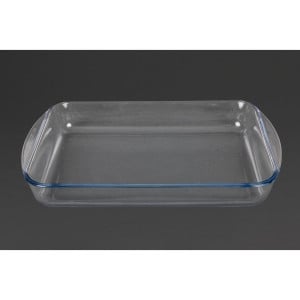 Fuente rectangular de vidrio para horno - 3.7 L - Pyrex