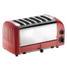 Tostadora de 6 rebanadas roja - 230V - Dualit