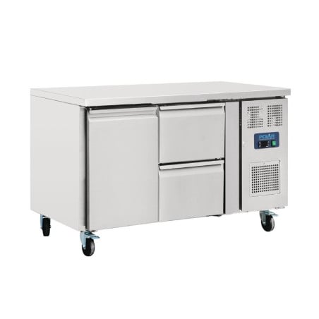 Mesa Refrigerada 1 Puerta 2 Cajones - 228 L - Polar - Fourniresto