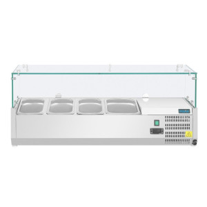 Vitrina refrigerada para ingredientes 3x GN 1/3 y 1x GN 1/2 Serie G - Polar - Fourniresto