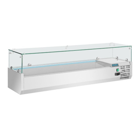 Vitrina refrigerada para ingredientes 5x GN 1/3 y 1x GN 1/2 Serie G - Polar - Fourniresto