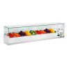 Vitrina refrigerada de ingredientes - 9 recipientes GN 1/3 - Polar - Fourniresto