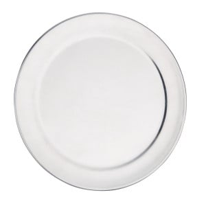 Placa para pizza de aluminio borde ancho - Ø200mm - Vogue - Fourniresto