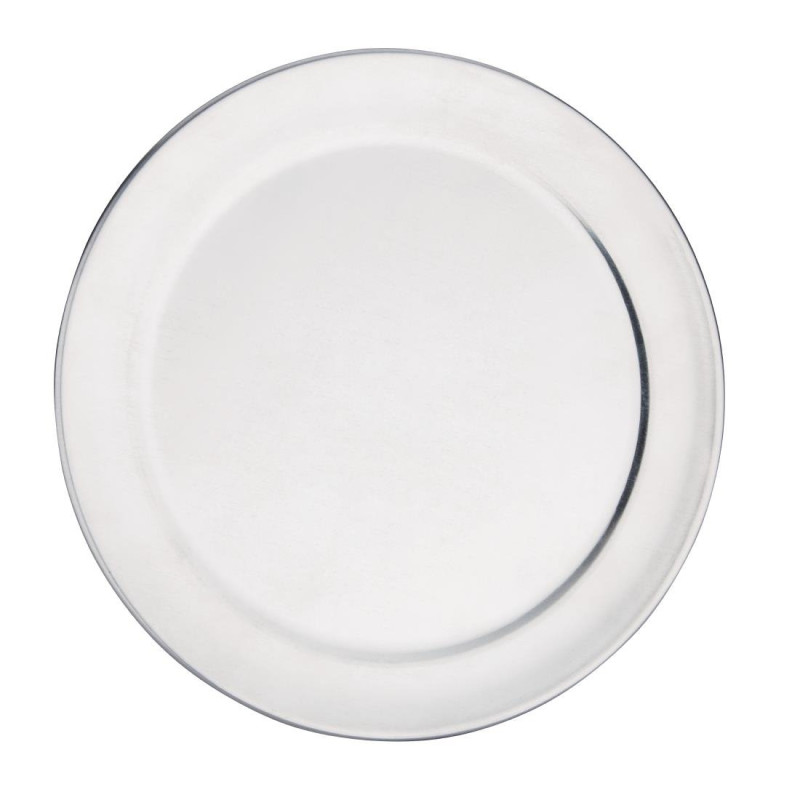 Placa para pizza de aluminio borde ancho - Ø200mm - Vogue - Fourniresto
