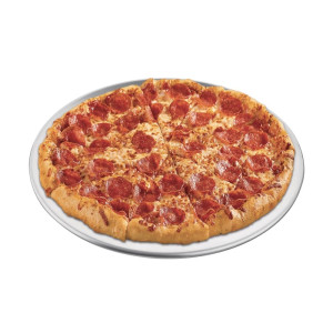 Placa para pizza de aluminio borde ancho - Ø200mm - Vogue - Fourniresto