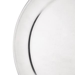 Aluminum pizza plate with wide rim - Ø255mm - Vogue - Fourniresto